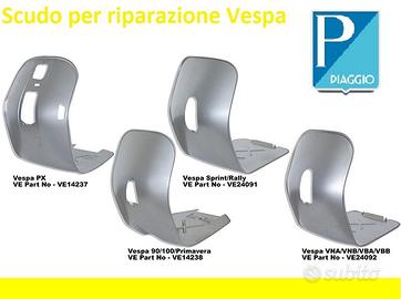 Scudo e Pedana per Telaio Vespa 50 125 150 200