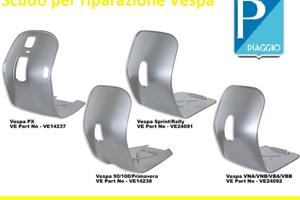 Scudo e Pedana per Telaio Vespa 50 125 150 200