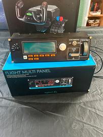 simulatore di volo FLIGHT MULTIPANEL LOGITECH
