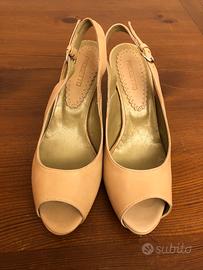 Progetto - Sandali donna vero cuoio nr 38. Nuovi