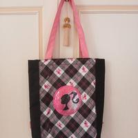 Borsa Barbie "Target" - scozzese con paillettes 