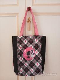 Borsa Barbie "Target" - scozzese con paillettes 