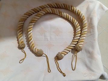 Bracciale a cordone avorio oro