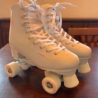 Pattini roller artistico QUAD 100 bianco taglia 41