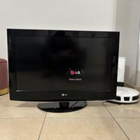 Tv Lg 32 pollici pari al nuovocon staffa girevole