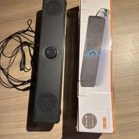 Soundbar pc wireless e usb