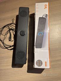 Soundbar pc wireless e usb