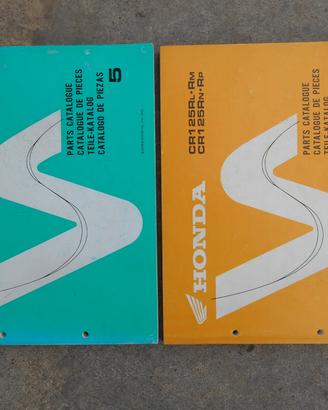 Catalogo ricambi manuale honda CR 125 CR 250