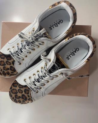 Sneakers Gaelle Leopardate