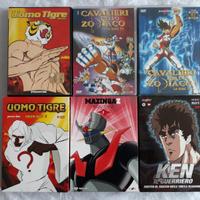 Ken, Mazinga Z, Uomo Tigre, Cavalieri Zodiaco -DVD