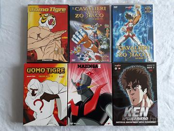 Ken, Mazinga Z, Uomo Tigre, Cavalieri Zodiaco -DVD