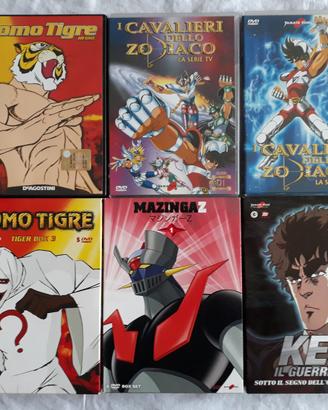 Ken, Mazinga Z, Uomo Tigre, Cavalieri Zodiaco -DVD