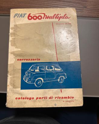 Libretto istruzioni Fiat 600 Multipla