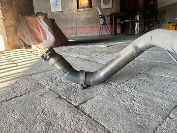 Scarico finale  595 abarth diretto