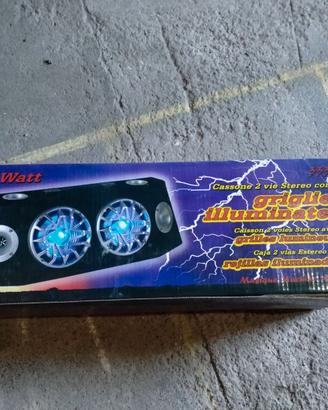 Casse 200 watt illuminate