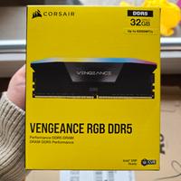 CORSAIR Vengeance RGB DDR5 RAM 32GB (2x16) 6000MHz