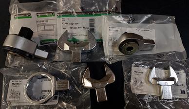 set di inserti per chiavi dinamometriche e cricche