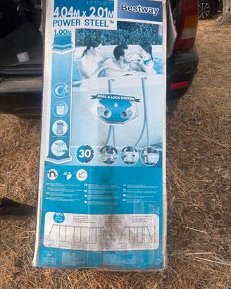 Piscina Bestway 4.04Mx2.01M + filtro a sabbia