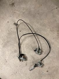 Impianto frenante doppio per pitbike