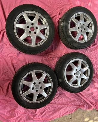 Gomme+cerchi 205/55/R16
