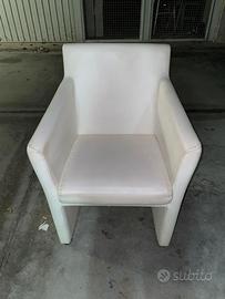 Poltroncina in pelle