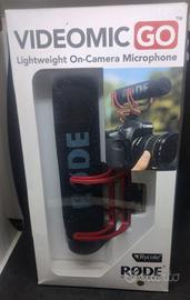 rode microfono condensatore videomic go