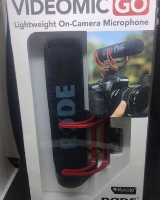 rode microfono condensatore videomic go