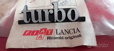 logo/ targhetta/ scritta Autobianchi Y10 Turbo