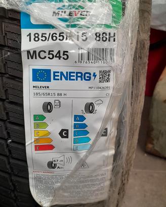 4 ruote milever 185/65 r15 88h 4stagioni