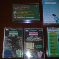 Cinque musicassette : Basi musicali- brani per pia