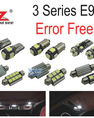 KIT 21 LAMPADE LED INTERNE BMW SERIE 3 E92 COUPE M