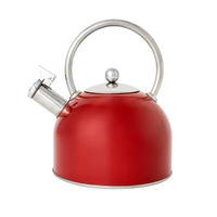 Bialetti Bollitore Rosso 2,7lt Deco Glamour 