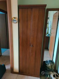 armadio ingresso sala con appendiabiti legno masse