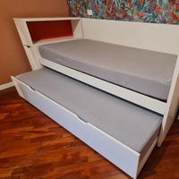 Letto + letto estraibile