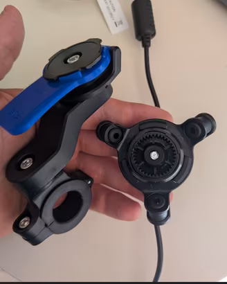 Supporto Blu Antivibrazione Smartphone