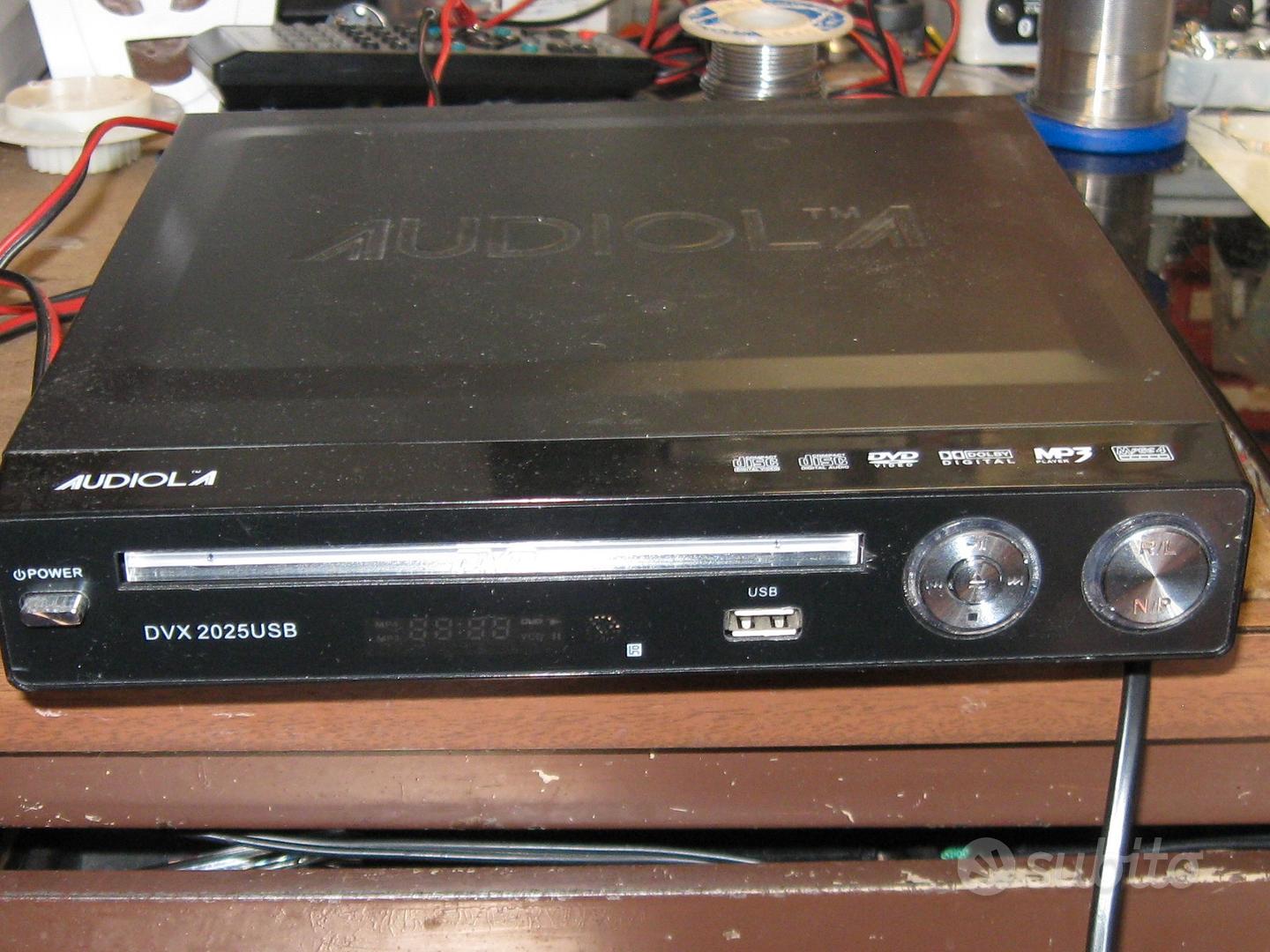 Lettore DVD Audiola 2025 usb - Audio/Video In vendita a Pesaro e Urbino