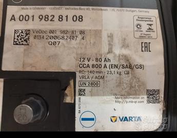 BATTERIA ORIGINALE MERCEDES 