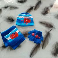 Completino cappello, sciarpa e guanti Spider Man M