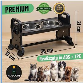 Lotto ciotole rialzate cane piccola taglia – STOCK