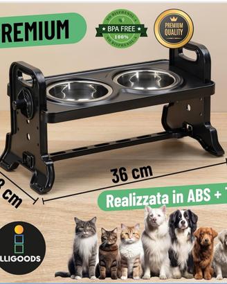 Lotto ciotole rialzate cane piccola taglia – STOCK