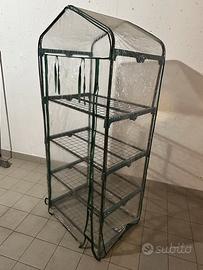 Serra invernoda balcone/giardino con copertura pvc