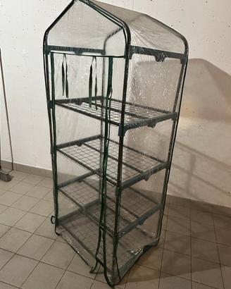 Serra invernoda balcone/giardino con copertura pvc