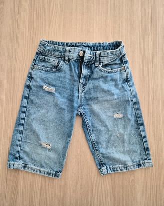 Bermuda jeans strappati 11 anni 