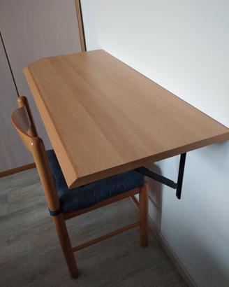 TAVOLO SCRIVANIA A RIBALTA