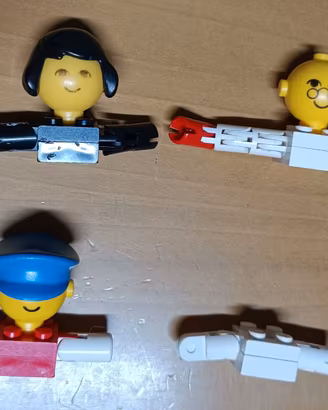 Lego Homemaker personaggi vintage anni 70