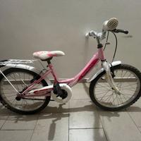 Bicicletta da bambina 6/10 anni ruota da 20”