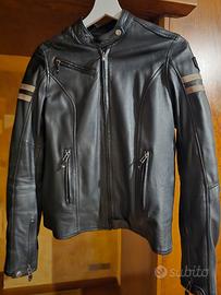 Giacca moto uomo in pelle