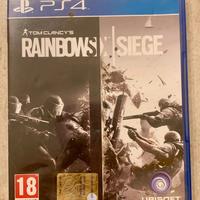 Videogame Tom Clancy's rainbow six per PS 4