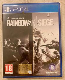 Videogame Tom Clancy's rainbow six per PS 4