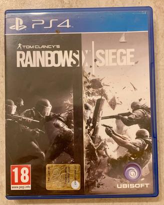 Videogame Tom Clancy's rainbow six per PS 4